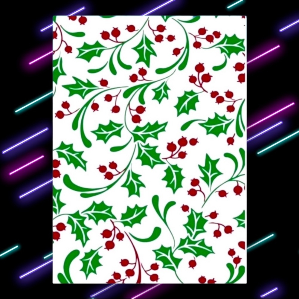 ( Quantity 25 10x13 ) Holly Berry Festive Poly Mailers Bags Shipping Envelopes